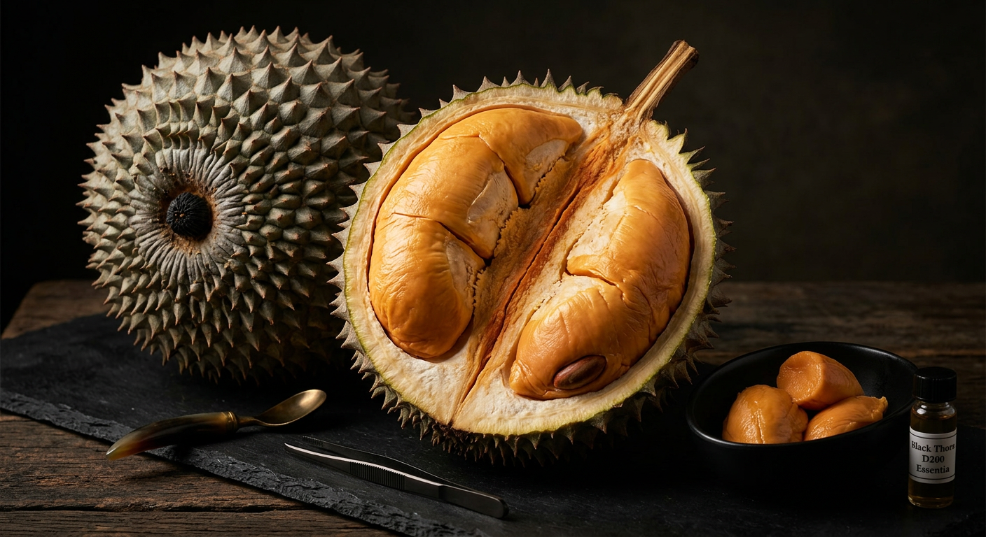 Black Thorn durian flesh - premium quality
